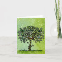 Arbre de vie avec l'amour du coeur Sympathie