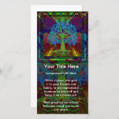 Carte Arbre de vie Enthousiasme sans limites (Devant / Derrière)