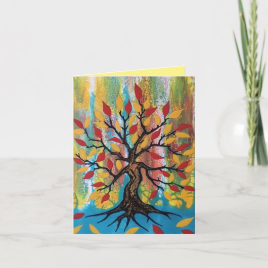 Carte Arbre de Vie Fête des Mères (Devant)