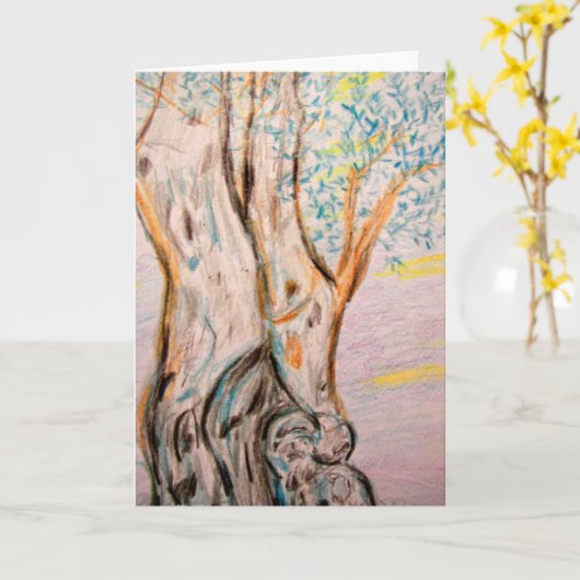 Carte Arbre d'Olive (Fleur jaune)