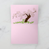 Carte Arbre en floraison vide (Intérieur)