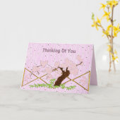 Carte Arbre en floraison vide (Fleur jaune)