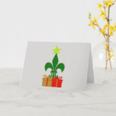 Carte Arbre et cadeau de Noël de la Louisiane Fleur De (Fleur jaune)