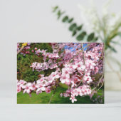Carte Arbre Fleur de Cerisier dans le Parc (Debout devant)