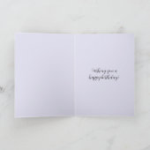 Carte Arbre floral pourpre (Intérieur)