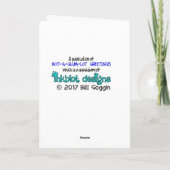 Carte Arbre fort de sobriété (Dos)