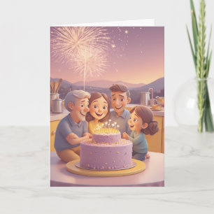 Carte Arbre Généalogique Anniversaire Amour