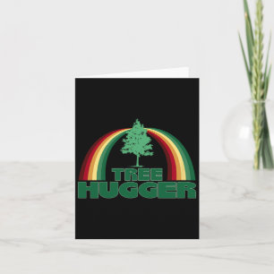 Carte Arbre Hugger Jour des terres Arbre De l'environnem