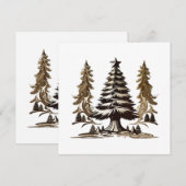 Carte Arbre Magique (Devant / Derrière)