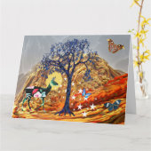 Carte Arbre magique (Fleur jaune)