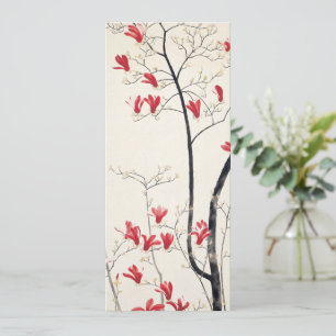 Carte Arbre Magnolia par Kobayashi Kokei, Nature Vintage