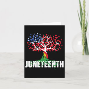 Carte Arbre racine africain cultivé américain JunetDix N