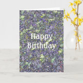 CARTE ARBRES (Fleur jaune)