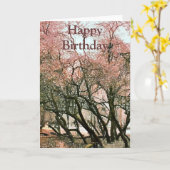 CARTE ARBRES (Fleur jaune)