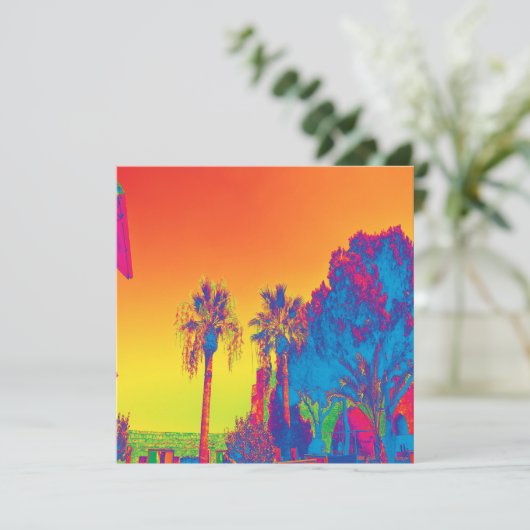 Carte Arbres à Chypre (Debout devant)