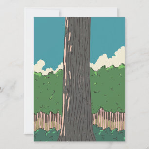 Carte Arbres de la forêt japonaise