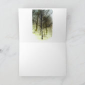 Carte Arbres enneigés (Intérieur)