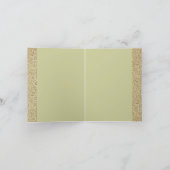 Carte Arbres et feuille (Intérieur)