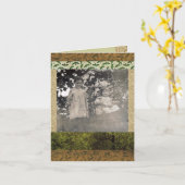 Carte Arbres et feuille (Fleur jaune)