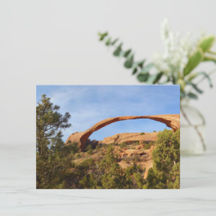 Carte Arc de paysage au parc national des Arches