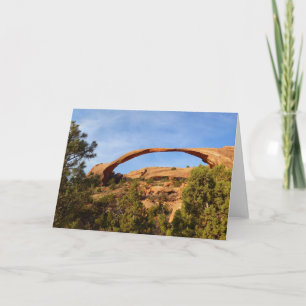 Carte Arc de paysage dans le parc national des Arches