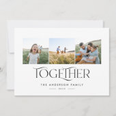 Carte Arc de rouille photo moderne 3 ensemble typographi (Devant)