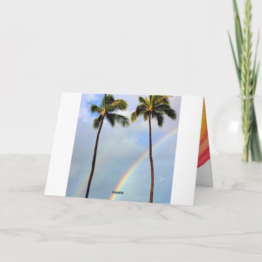 Carte Arc-en-ciel  (Dos)