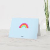 Carte Arc-en-ciel (Dos)