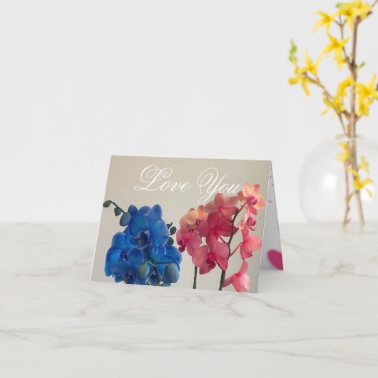 Carte Arc-en-ciel (Fleur jaune)