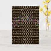 Carte Arc-en-ciel (Fleur jaune)