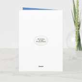 Carte Arc-en-ciel Ballons d'anniversaire avec visage amu (Dos)