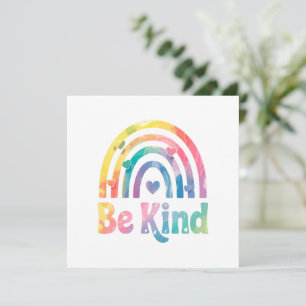 Carte Arc-en-ciel coloré - Inspirationnel positif