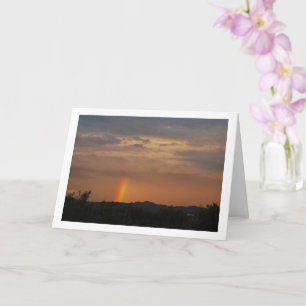 Carte Arc en ciel dans le ciel espagnol