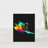 Carte Arc-en-ciel de ski de course  (Devant)