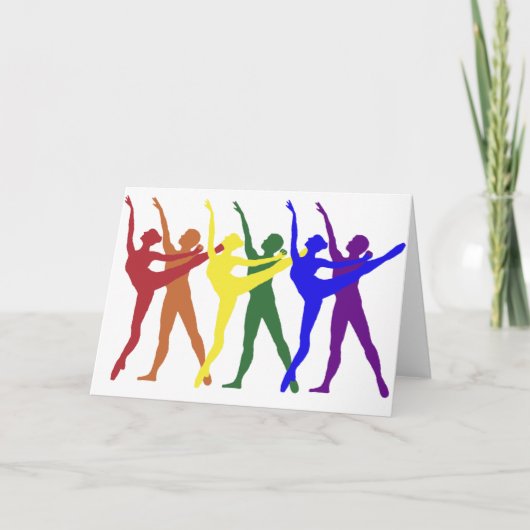 Carte Arc-en-ciel des danseurs (Devant)