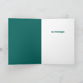 Carte Arc-en-ciel Penguin coloré Oiseau flou Imaginaire  (Intérieur)