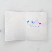 Carte arc-en-ciel sur la jetée pour penser à vous (Intérieur)