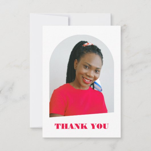 Carte Arc moderne tendance Pink Script Graduation (Devant)