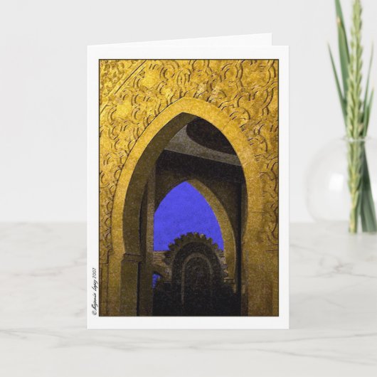 Carte Archades arabes (Devant)