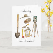 Carte Archaeology Tools Card (Fleur jaune)