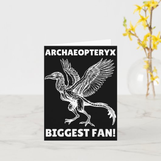 Carte Archaeopteryx  (Fleur jaune)