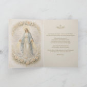Carte Archange catholique (Intérieur)