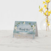 Carte Arche À Fleurs mariages Sur L'Océan (Fleur jaune)