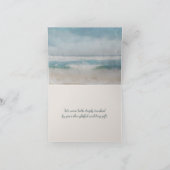 Carte Arche À Fleurs mariages Sur L'Océan (Intérieur)