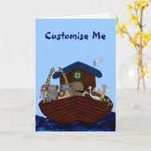 Carte Arche de Noé (Fleur jaune)