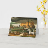 Carte Arche de Noé par Edward Hicks - 1846 (Fleur jaune)