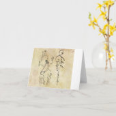 Carte Archéologie de Vintage Fibel (Fleur jaune)