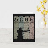 Carte Archer Tableau Périodique Eléments Chasse De Bow T (Fleur jaune)
