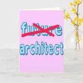 Carte Architect Graduate Products (Fleur jaune)