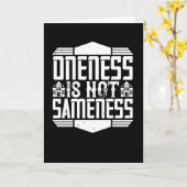 Carte Architecte - L'Unicité Est La Minceur (Fleur jaune)